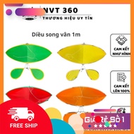 Cheap assembled mini 1m flute kite, can carry the d15 flute - Cho Lon. Store Store Store