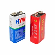 New Version 9V Carbon Battery Multimeter Microphone 9V Battery 6F22 9V Battery