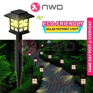 《 𝗖𝗢𝗟𝗢𝗥 𝗖𝗛𝗔𝗡𝗚𝗘 》Outdoor Lantern Solar LED Light Garden Yard Lawn Pathway Lamp Lampu Taman 太阳能草坪灯 NWD