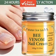 Water Ice Levin Bee Venom Nail Cream 100g/3.52oz, Fingernail & Toenail Repair Moisturizer to Boost S