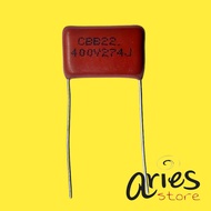 CAPASITOR MILAR 270n 400V