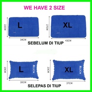 Bantal Camping Portable Air Inflation Pillow Outdoor Travel Sleep Pillow Camping Bantal Angin