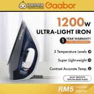 GAABOR 1200W ULTRA LIGHT DRY IRON GBR-IR-HM-M02A