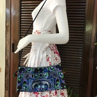 Hmong Embroidered Shoulder Bag Hand-Woven Souvenirs From Northern Chiang Mai Handmade