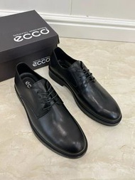 男裝皮鞋Ecco 真皮全新全新