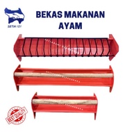 CHICKEN FEEDER CONTAINER/TEMPAT  MAKANAN AYAM/TEMPAT MAKANAN AYAM PLASTIK/BEKAS MAKANAN AYAM PLASTIK
