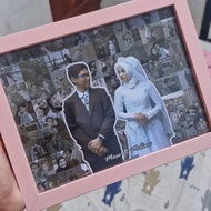 6R PHOTO MOSAIC 10R/A4 PRINT PHOTO FRAME (FRAME)