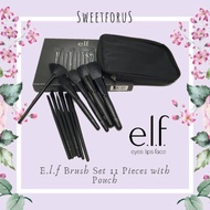 11pcs ELF Makeup Brushes Set Foundation Brush