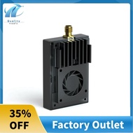 High Power Adjustable 4.8-6.2G 7W VTX 96-CH 3-8S Video Transmission for Drone Built-in Microphone Lo