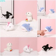 VINTA Orca Plush Keychain, Ocean Series Marine Animal Animal Beluga Plush Keyring, Plush Orca Shark 