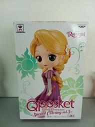 Qposket Disney Princess  Rapunzel Special Colour display figure 迪士尼長髮公主 特別配色 擺設公仔