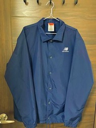 New balance教練外套 coach jacket尺寸L 顏色海軍藍