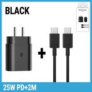 หัวชาร์จเร็ว ชาร์จเร็วสุด ที่ชาร์จ Samsung 25W ชุดชาร์จ Type-C to Type-C หัวชาร์จ+สายชาร์จ หัวชาร์จเ