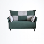 找得 - 單人沙發床折疊兩用多功能梳化床（麻布 135CM 綠色)3158
