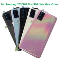 ≮ Small M trend phone case ≯สำหรับ Samsung Galaxy S20 G980 S20บวก S20 G985แผงฝาหลังโทรศัพท์ที่ G988เป็นพิเศษพร้อมเลนส์กระจกกล้องถ่ายรูปและสติกเกอร์