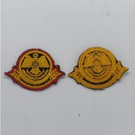 Embroidered Logo with Raised Transportation Pin Embossed Logo/ with Transportation Pin Embroidered L
