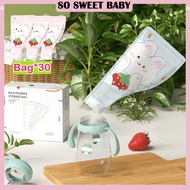 30Pcs Disposable Baby Milk Powder Storage Bag Beg Leakproof Sealed Plastik Susu Tepung
