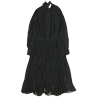 POLO RALPH LAUREN 褶皺喬其紗連身裙 211718468001 0 黑色長裙 原價：¥74,800 上衣 [二手] [POLO RALPH LAUREN]