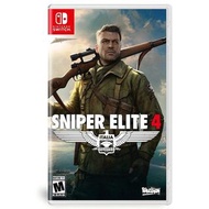 (全新) Switch 狙擊精英4 Sniper Elite 4 (行版, 中文/英文)