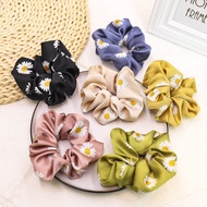 🌟READYSTOCK🌟Mini Fashion Satin Daisy Flower Hair Elastic Hair Band Scrunchies Hair Accessories @Geta
