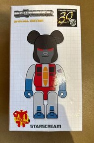 BEARBRICK TRANSFORMERS STARSCREAM 200%