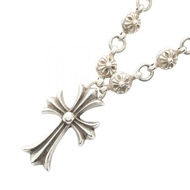 【二手】Chrome Hearts 十字球項鍊 925純銀 男士十字球項鍊
