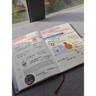 planner book 2026 planner 2026 2026 White Gray A6 Schedule Notebook ins High-value Portable Portable