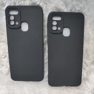 CASE Samsung A31 Pro Camera Casing A21/ A21S Silicone Full Black