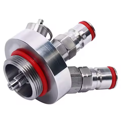 Ball Lock Mini Keg Tap Dispenser for Mini Beer Keg Stainless Steel Dispenser Growler Homebrew Spear 