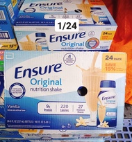 💚🍀 [HSD 04/2026] Thùng 24 chai Sữa Nước Ensure Vanilla Mỹ loại 237ml