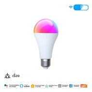 MATTER หลอดไฟอัจฉริยะ WiFi RGB+CW 14W E27 เปลี่ยนสีหรี่แสงได้ 2700K-6500K แอพ Tuya เข้ากันได้กับ Ale