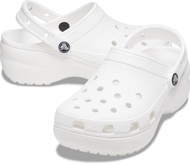 Buy 1 Free 4 Jibbit // Crocs Platform Clogs Classic รองเท้าแตะผู้หญิง รองเท้ารัดส้น รองเท้าหัวโต ส้นสูง 3นิ้ว เบาและนุ่ม ใส่สวยใส่สบาย (พร้อมส่งทุกคู