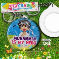 GANTUNGAN Muslim Da'Wah Keychain Size 44mm