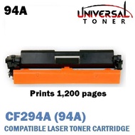 Compatible with HP CF294A (94A) (Prints 1.2K Pages) (buy the CF294X high yield 2.8k page version) Bl