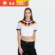 adidas Football Germany 26 Home Cropped Jersey Women White KE5854