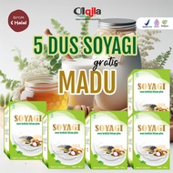 HITAM Package Of 5 Free Soyagi Honey Diet Milk Black Soy Milk