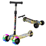 Kids 3 wheel led Adjustable Kick Scooter