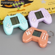 FOREVERGO Macaron Color Mini Handheld Game Players Tetris Electronic Game Built-in 26 Games Handheld