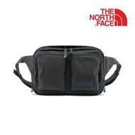 日本 The North Face 黑色 CORDURA防水潑水牛津布 雙袋型 5L 腰包