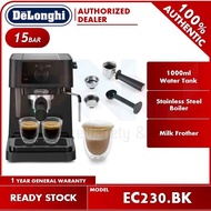 DeLonghi Stilosa Espresso Coffee Machine EC230.BK