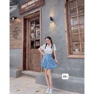 Hotgirl skirt set
