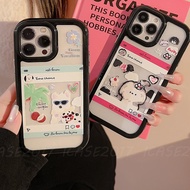 Cute Photo Frame Puppy OPPO Reno 14 13 12 F 11 10 8 Pro+7 7Z 8T 8Z Transparent Acrylic Shock-Resista