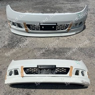(USED) Front White Bumper Depan Grille Spotlight Fog Lamp Lip Skirt Skirting V1 Nissan Elgrand Rider