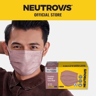 Neutrovis 4-Ply Premium Medical Face Mask 50s  - Merlot
