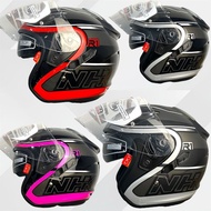 NHK R1 ROAD RACE HELMET NHK R-1 ROAD RACE MOTIF DOUBLE VISOR