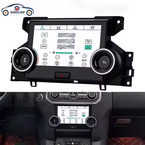 7" LCD Screen Android A/C Climate Control Panel For 2014-2016 Land Rover Discovery V6 3.0L LR4 V6 V8