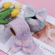 6//8/10/12cm*4.5Rice Embroidery3D rose flower DIY Hair Accessories Shoes and accessories Embroidered