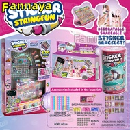 40-190 Pcs DIY STICKI Rolls Stickers Bracelets Toys Water Cup Notebook Sticker Bands-Wearable & Shar