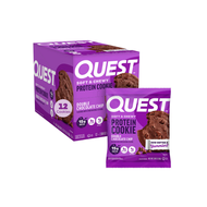Quest Nutrition Protein Cookies Double Chocolate ChipSatisfy your cravings with sweet, peanut butter