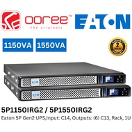 EATON UPS 5P GEN2 UPS 5P1150IRG2 (1150VA / 920W) / 5P1550IRG2 (1550VA / 1350W), INPUT:  C14, OUTPUTS
